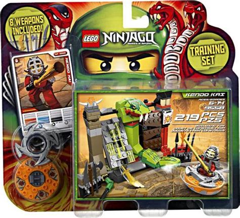Lego Ninjago Spinjitzu Spinners Kendo Kai Training Set Set 9558 Ebay