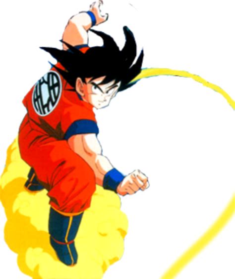 Download Goku Clipart Fly Goku Flying Nimbus Png Transparent Png