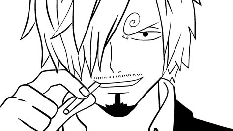 Discover One Piece Sanji Sketch Super Hot In Eteachers