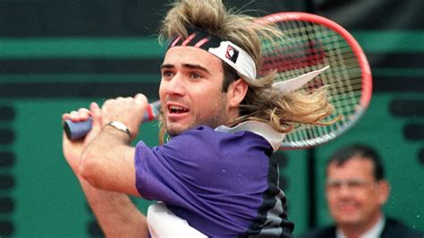Rewatch French Open 1990 Agassi Almost Flips Wig In First Slam Final