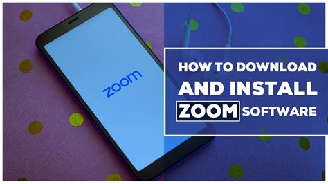 How To Download And Install Zoom Software Youtube