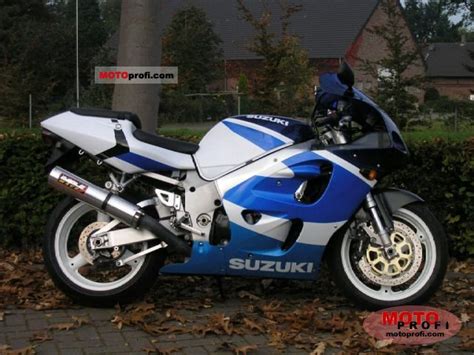 It could reach a top speed of 171 mph (275 km/h). Suzuki GSX-R 750 1999 Specs and Photos