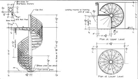 Spiral metal stair railings autocad details. SPIRAL STAIRCASE | An Architect Explains | ARCHITECTURE IDEAS