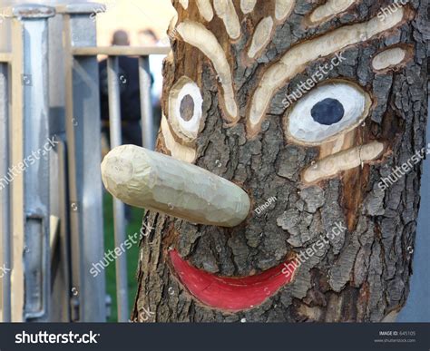 Funny Wood Sculpture Stock Photo 645105 Shutterstock