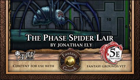 Fantasy Grounds Mini Dungeon 025 The Phase Spider Lair