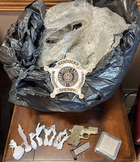 Paducah man arrested after 28 grams of meth, 18 pounds of marijuana
