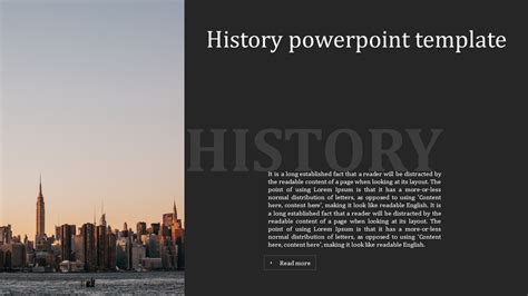 Creative History Powerpoint Template For Presentation