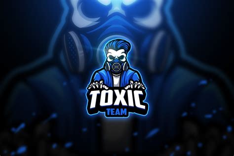 Toxic Skull 2 Logotipo De Mascot And Esport Por Aqr Studio En Creative