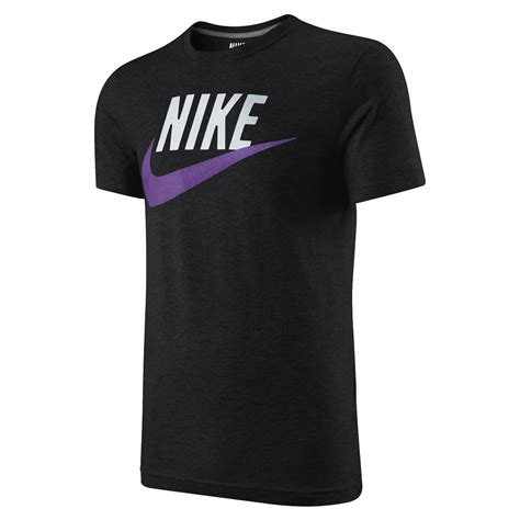 Nike T Shirt Blackpurple