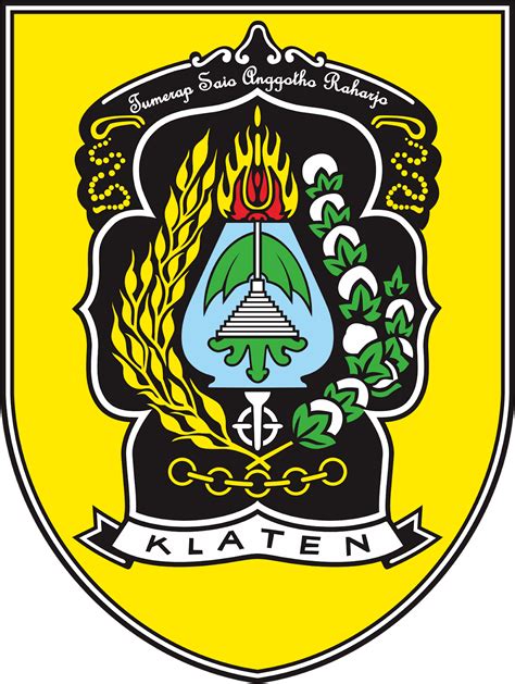 Logo Kabupaten Klaten Vector Cdr Dan Png Format Cdr