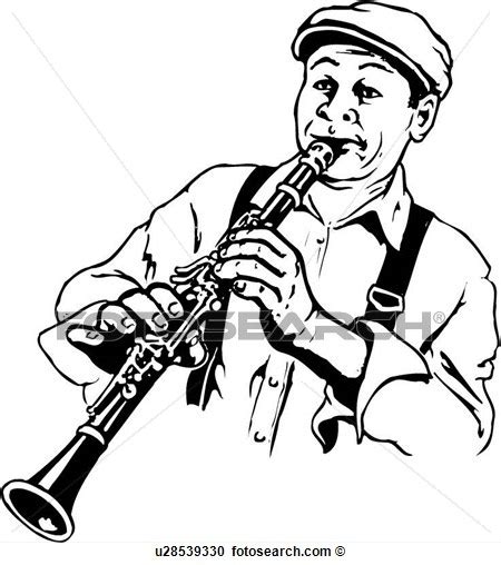 Clarinet Player Clipart Clipart Suggest