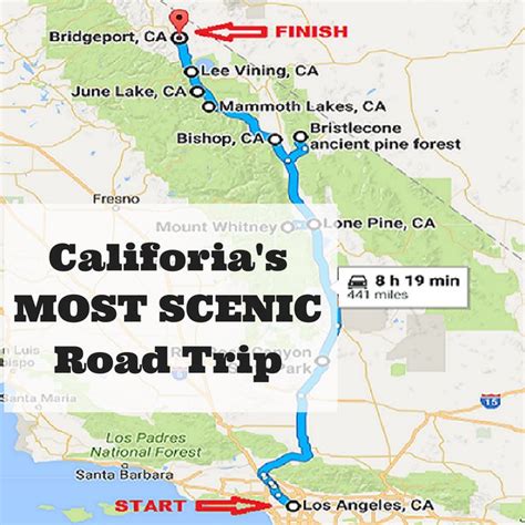 The Eastern Sierra Mountains Is Californias Backbone And Us Highway