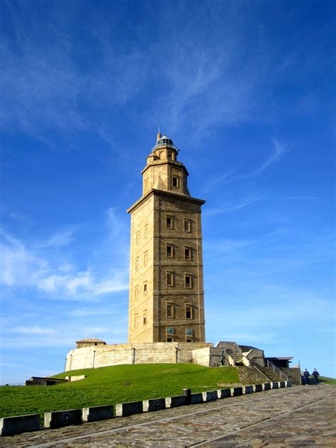 The Tower Of Hercules Oldest Roman Lighthouse In Use Today Built In
