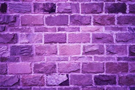Abstract Purple Rough Grunge Brick Wall Stock Image Image Of Quarry