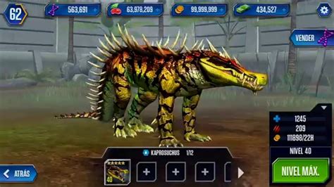 Jurassic World The Game Kaprosuchus Nivel Kaprosuchus Level