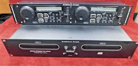 American Audio Dcd Pro310 Mkii Professional Dual Compact Disc Reverb