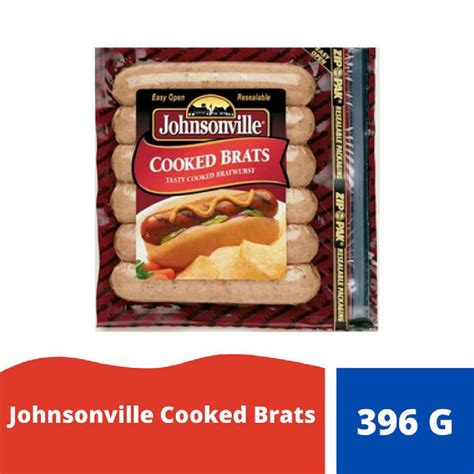 Johnsonville Cooked Brats 396 Gr Libra Food Product