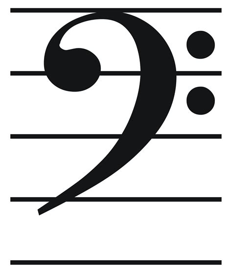 Pictures Of Bass Clef Clipart Best