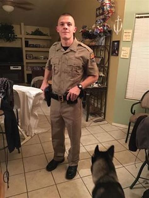 Trooper Tyler James Edenhofer Arizona Department Of Public Safety Arizona