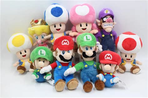 Big Discount New Official Super Mario Mario Plush Luigi 8 Inch Blue