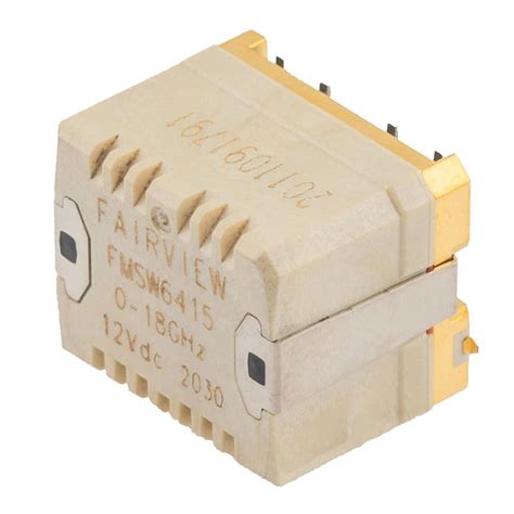 Smt Electromechanical Relay Latching Switches From Fairview Microwave