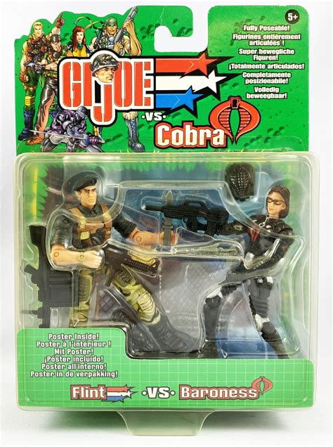 Gijoe Vs Cobra 2002 Flint And Baroness
