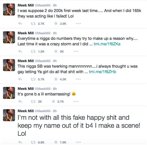 Meek Mill Goes On Epic Twitter Tirade Calls Out Drake Safaree Samuels