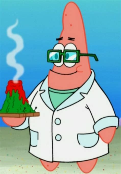 Image Patrick As A Scientistpng Encyclopedia Spongebobia Fandom