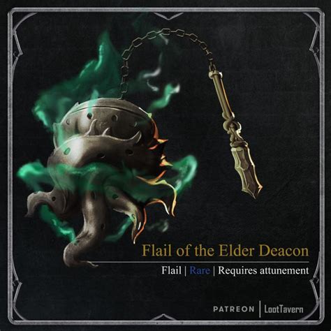You can help d&d wiki by finishing and/or adding flavor to this page. Flail of the elder deacon | Dungeons and dragons homebrew ...