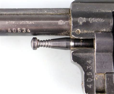 German Rohm 22 Lr Rg24 Rimfire Revolver Lot 1053c
