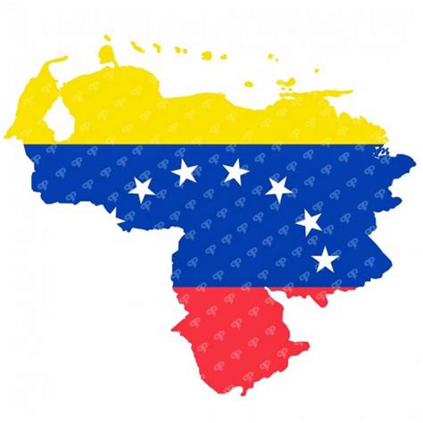 Venezuela Flag Map Pandp Group