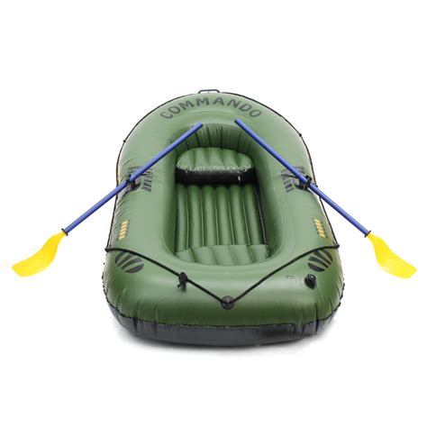 2 3 Persons Pvc Inflatable Boat Rubber Dinghy For Kayaking Canoeing