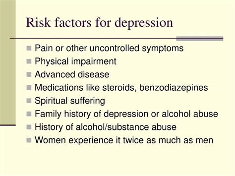 Learn about depression to better support yourself or someone you know. PPT - Dementia, Delirium, Depression, and Anxiety at End ...