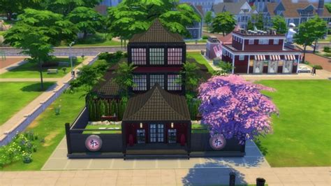 Cherry Blossom Spa By Jesscriss At Mod The Sims Sims 4 Updates