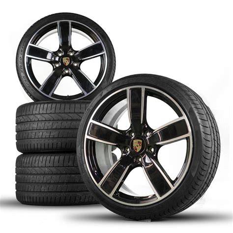 Porsche 20 Inch Summer Wheels 991 4 4s Sport Classic Rims Summer Tires