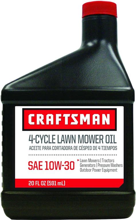 Amazon Com Craftsman SAE 10w 30 4 Cycle Lawnmower Oil CMXG0AW1320