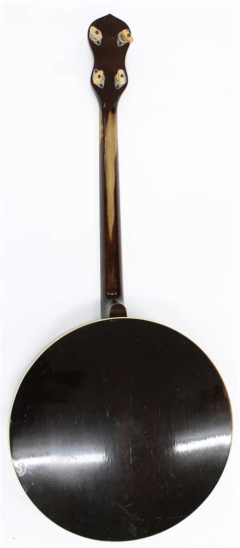 The Gibson Tb2 Tenor Banjo Circa 1925 With Dark Stained Resonator