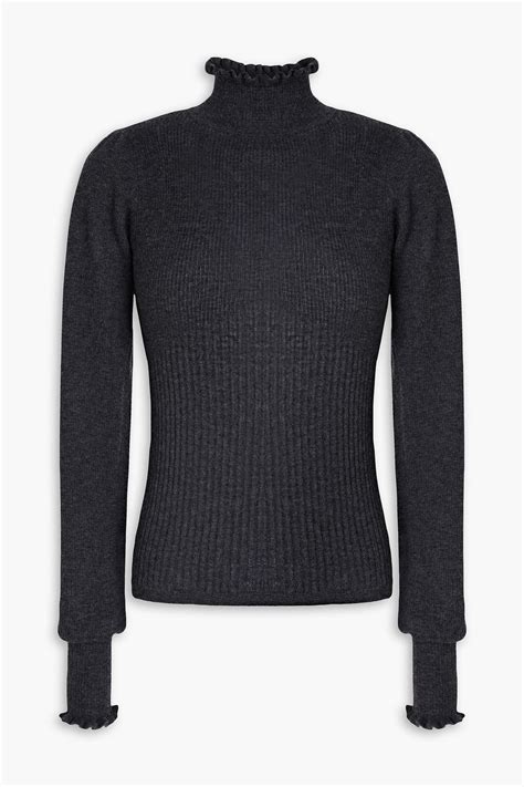 Autumn Cashmere Ribbed Cashmere Turtleneck Sweater The Outnet