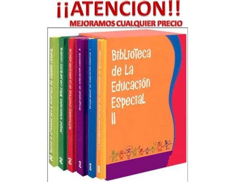 La inclusión en los libros de textos prescritos para sus asignaturas de educación especial. Libros De Educacion Especial - $ 1,314.60 en Mercado Libre