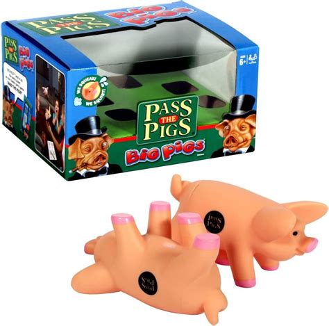 Pass The Pigs Big Pigs Dice Game Uk Toys And Games