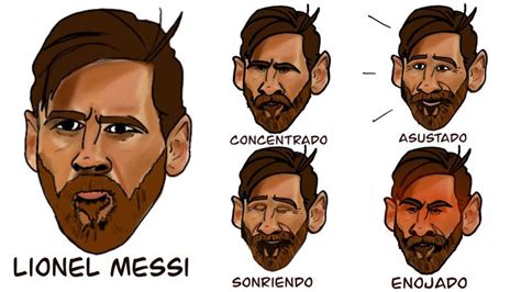 Lionel Messi Caricatura Lionel Messi Ilustraciones Animacion