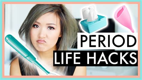 Period Life Hacks Tips To Make Your Period Easier Youtube