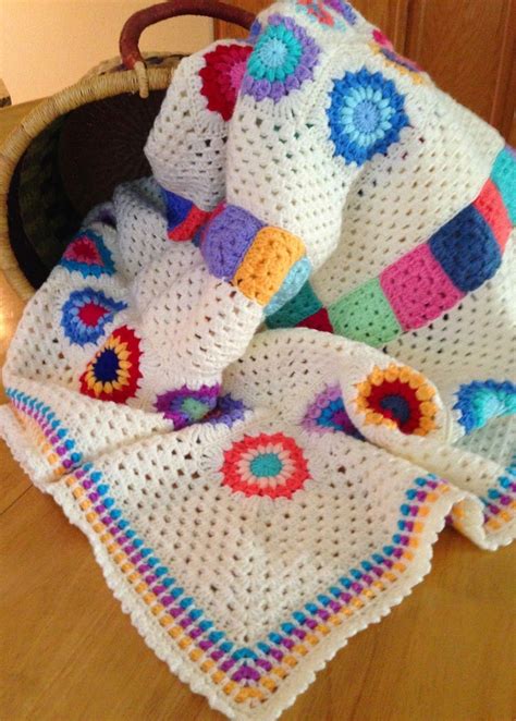 Free Patterns And Ideas For Crochet Afghan Squares Crochet Afghan Rugs