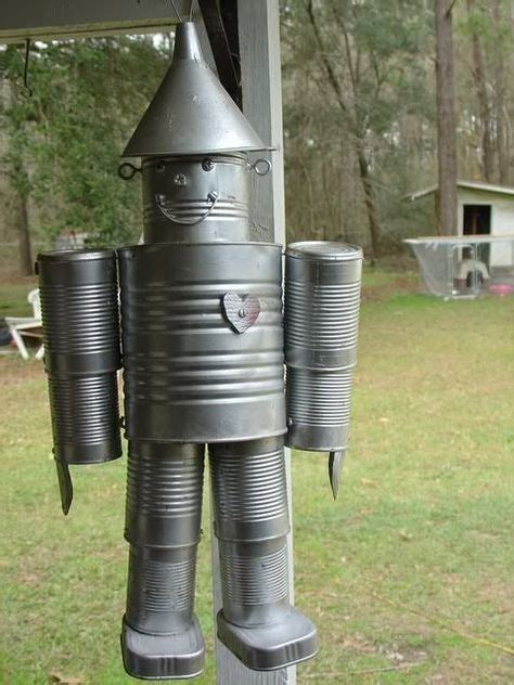 16 Trendy Yard Art Projects Tin Cans