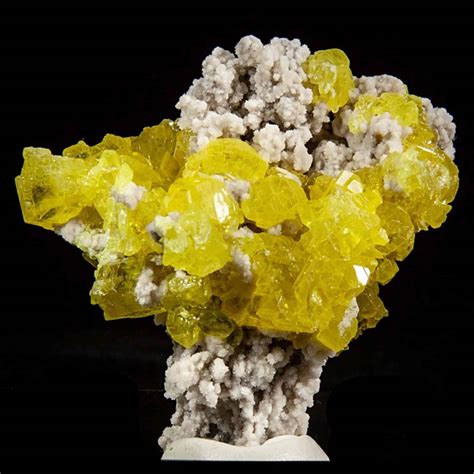 Mineral Specimen For Sale Sulfur And Celestine