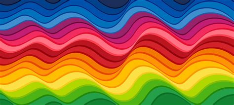 Abstract Colorful Rainbow Wave Background 6921826 Vector Art At Vecteezy