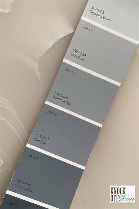 Sherwin Williams Morning Fog Sw 6255 So Calming And Soft