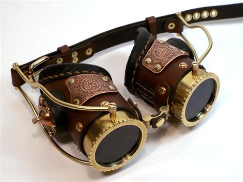 How To Make Steampunk Goggles How To Make Steampunk Goggles 15 Steps With Pictures The Art