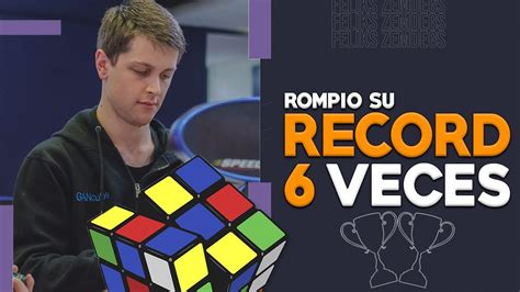 Silencio No Haga Llorar Récord Mundial Cubo Rubik 3x3 2022 Compañero