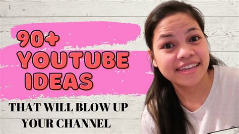 90 Youtube Ideas To Help Grow Your Channel In 2021 For Small